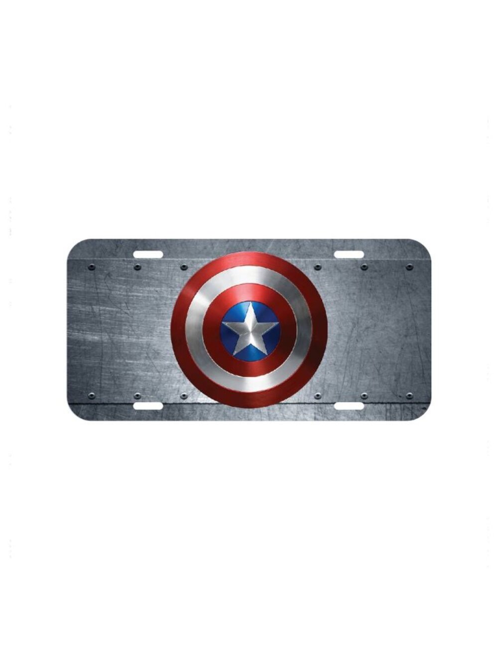 NEW Captain America Super Hero Aluminum License Plate CAR SUV Truck